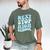 Next Stop High School Elementary School Graduation 2025 Men's Comfort Colors T-Shirt Moss