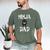 Ninja Dad Tshirt Ninja Shirt Ninja Tshirts Father Men's Comfort Colors T-Shirt Moss