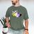 Non-Binary Book Lover Nonbinary Daisy LGBT Reading Pride Men's Comfort Colors T-Shirt Moss Non-Binary Book Lover Nonbinary Daisy LGBT Reading Pride Men's Comfort Colors T-Shirt Moss