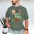 One Happy Dad Camper 1st Birthday Boy Camping Bear Men's Comfort Colors T-Shirt Moss