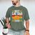 Orange Cat Best Cat Dad Ever Orange Tabby Cat Men's Comfort Colors T-Shirt Moss