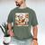 Owl Learning To Cook With Cookbook Chef Apron Stove Cooking Men's Comfort Colors T-Shirt Moss Owl Learning To Cook With Cookbook Chef Apron Stove Cooking Men's Comfort Colors T-Shirt Moss