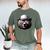Papa Bear Face Cool Dad Style Retro Fathers Day Daddy Bear Men's Comfort Colors T-Shirt Moss