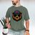 Papa Bear Father's Day Great Dad Joke Men's Comfort Colors T-Shirt Moss