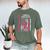 Pink In Memory Of Sister Breast Cancer Awareness Flag Men's Comfort Colors T-Shirt Moss Pink In Memory Of Sister Breast Cancer Awareness Flag Men's Comfort Colors T-Shirt Moss