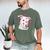 Pitbull Love Pitbull Moms Dads Men's Comfort Colors T-Shirt Moss Pitbull Love Pitbull Moms Dads Men's Comfort Colors T-Shirt Moss