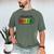 Powered By Books Bookworm Librarian Reading Men's Comfort Colors T-Shirt Moss