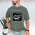 Powered By Introvert Inside Embrace Your Quiet Strength Men's Comfort Colors T-Shirt Moss