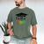 Pre-K -12th Grade Hand Prints Space Graduation Class Of 2037 Men's Comfort Colors T-Shirt Moss