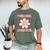 Preschool Graduation Graduate Cute Groovy Last Day Of Pre K Men's Comfort Colors T-Shirt Moss