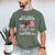 Proud Coast Guard Dad Coast Guard Graduation Dad Men's Comfort Colors T-Shirt Moss