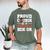 Proud Cousin Of a Football Senior 2026 Graduation Gifts Men's Comfort Colors T-Shirt Moss