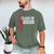 Proud Dad Of A 2026 Graduate Grad Senior Father Graduation Men's Comfort Colors T-Shirt Moss