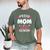 Proud Mom Of a 2021 Senior Year School Graduation Party Men's Comfort Colors T-Shirt Moss