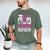 Proud Mom Of A 2024 Senior Graduation Men's Comfort Colors T-Shirt Moss