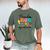 Proud Mom Class Of 2025 Kindergarten Graduate Graduation Men's Comfort Colors T-Shirt Moss