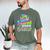 Proud Mom Of Kindergarten Graduate 2025 Graduation Mom Men's Comfort Colors T-Shirt Moss