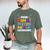 Proud MOMMY Of a 2025 PRE-K Graduate -Graduation Men's Comfort Colors T-Shirt Moss