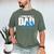 Proud New Dad It's A Boy Men's Comfort Colors T-Shirt Moss