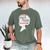 Proud Queen Shirt PhD Graduation Afro Doctorate Men's Comfort Colors T-Shirt Moss