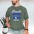 Proud STEPDAD Of A Class 2019 Senior Tshirt Graduation Men's Comfort Colors T-Shirt Moss