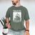 PROUDLY ANTI-SOCIAL MEMBER OF THE Introverted Book Club Men's Comfort Colors T-Shirt Moss