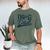 Pug Dog Dad Men Men's Comfort Colors T-Shirt Moss