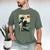 Pug Japanese Kanagawa Wave Surfing Japan Mom Dad Kids Men's Comfort Colors T-Shirt Moss