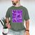 Purple Comic Book Purple Color Graphic Men's Comfort Colors T-Shirt Moss