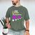 Queen 6th Grade Graduation For Girls Men's Comfort Colors T-Shirt Moss