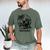 Raccoon Reading Books Summer Humor Trash Reader Men's Comfort Colors T-Shirt Moss