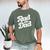 Rad Like Dad Kids Fathers Day Men's Comfort Colors T-Shirt Moss