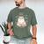 Ragdoll Cat Anatomy Cute Pet Mom Dad Cream Bicolor Men's Comfort Colors T-Shirt Moss