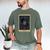 The Reader Tarot Card Mystic Dragon Book Magic Men's Comfort Colors T-Shirt Moss