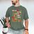 Reading Shirt There Is No Such Thing As Too Many Books Men's Comfort Colors T-Shirt Moss
