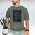 Reading Between The Timelines Time Travel Books Men's Comfort Colors T-Shirt Moss