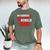 Red Cheer Dad Family Father Cheerleader Squad Men's Comfort Colors T-Shirt Moss Red Cheer Dad Family Father Cheerleader Squad Men's Comfort Colors T-Shirt Moss