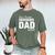 Redskins Goshen Best Freakin' Dad Ever HS Men's Comfort Colors T-Shirt Moss Redskins Goshen Best Freakin' Dad Ever HS Men's Comfort Colors T-Shirt Moss