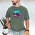 Retro 80s Shark Whale Diving Nostalgia Shark Party Men's Comfort Colors T-Shirt Moss Retro 80s Shark Whale Diving Nostalgia Shark Party Men's Comfort Colors T-Shirt Moss