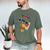Retro 90s Boombox Nostalgia Party For Music Lovers Men Women Men's Comfort Colors T-Shirt Moss