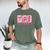 Retro Coquette Bow All Booked For Valentines Book Lover Cute Men's Comfort Colors T-Shirt Moss