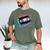 Retro VHS Vaporwave Video Cassette Nostalgia Geek Chic Men's Comfort Colors T-Shirt Moss
