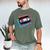 Retro VHS Vaporwave Video Cassette Nostalgia Geek Chic Men's Comfort Colors T-Shirt Moss