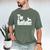 The RottFather Rottweiler Dad Shirt Men Men's Comfort Colors T-Shirt Moss