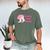 Rowdy 'Bout Books Cowboy Lovers Men's Comfort Colors T-Shirt Moss
