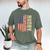 Rugby Blood Sweat Bruises Rugby Player Coach Dad Mom Men's Comfort Colors T-Shirt Moss