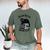 Salem Witch Book Club Bookish Halloween Cat Women Men's Comfort Colors T-Shirt Moss