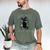 Salem Witch Book Club Cat Reading Witchy Halloween Men Men's Comfort Colors T-Shirt Moss Salem Witch Book Club Cat Reading Witchy Halloween Men Men's Comfort Colors T-Shirt Moss
