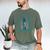 Saturdays For Dads Golfer Father's Day Men's Comfort Colors T-Shirt Moss