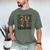 Senior 2021 Grad Class Of 2021 Graduation Leopard Cheetah Men's Comfort Colors T-Shirt Moss